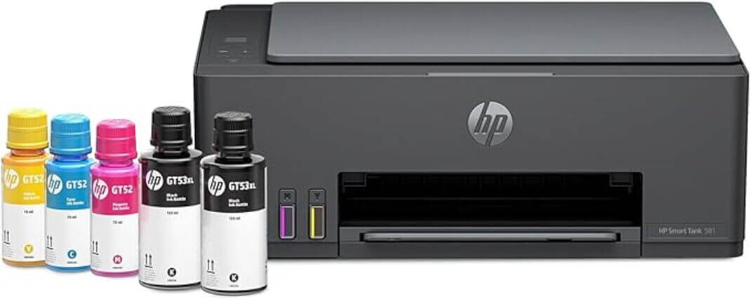 Impressora Multifuncional HP Smart Tank 581